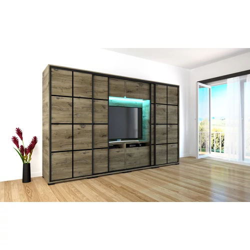Rock 318cm Tv-s gardrób